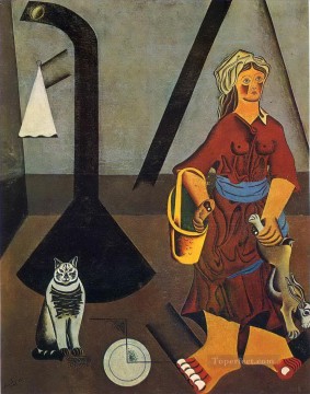 La mujer del granjero Joan Miró Pinturas al óleo